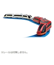タカラトミー　プラレール鉄道 レッドストリーム＆ホワイトストリーム 連結セット PLAﾚｯﾄﾞｽﾄﾘｰﾑ&ﾎﾜｲﾄｽﾄﾘ