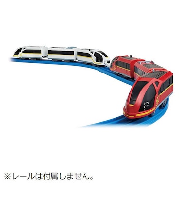 タカラトミー　プラレール鉄道 レッドストリーム＆ホワイトストリーム 連結セット PLAﾚｯﾄﾞｽﾄﾘｰﾑ&ﾎﾜｲﾄｽﾄﾘ