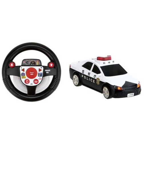 ハピネット　R/C うんてんしちゃお パトロールカー 0