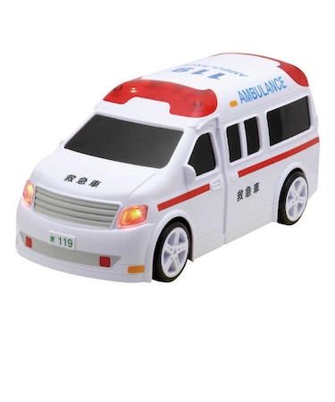 ハピネット　R/C うんてんしちゃお きゅうきゅうしゃ ｳﾝﾃﾝｼﾁｬｵｷｭｳｷｭｳｼｬ