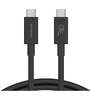OWLTECH PD240W対応 USB Type-C to USB Type-Cケーブル USB PD Extended Power Range対応 USB4 ブラック OWLCBEMCC10BK