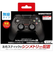 ゲームテック ワイヤレスシンメトリーパッドProSW ブラック 0<br>★こちらの商品は人気商品のため、色違い・仕様違い等含め「一家族1台限り」でのご協力をお願いしております。