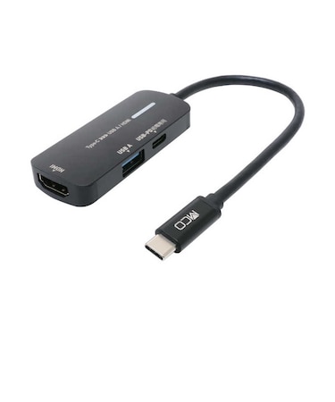 ナカバヤシ　PD対応 Type-C to HDMI変換アダプタ USB3.0 Aポート搭載 USA-PHA1 ［USB Power Delivery対応］ USAPHA1