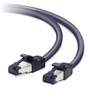 エレコム　CAT8 LANケーブル 爪折れ防止(5m･ブルーメタリック) LDOCTTBM50