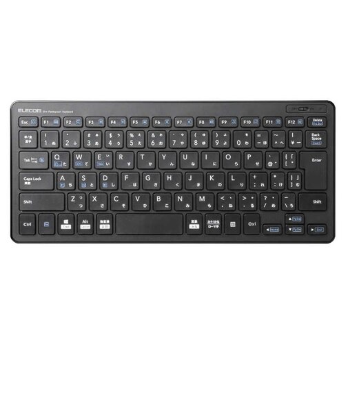 エレコム　キーボード ［ワイヤレス /Bluetooth］ ブラック TKFBP100BK