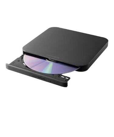 IOデータ　USB-A コネクター対応 保存ソフト付きポータブルDVDドライブ ブラック DVRPW1