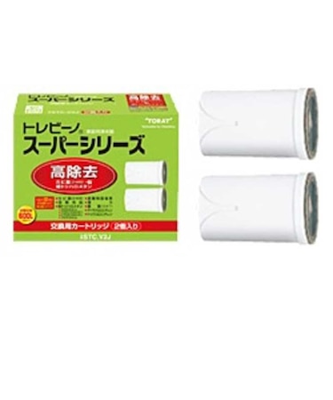 東レ　浄水器用カートリッジ(2個入)｢スーパーシリーズ用｣ STCV2J