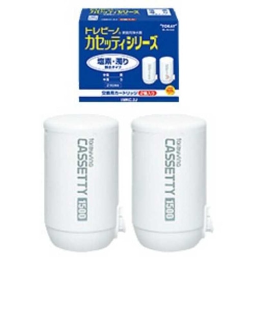 東レ　浄水器用カートリッジ(2個入) カセッティ用(塩素･にごり除去タイプ) MKC.2J