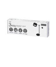 ヤザワ　3wayマグネットライト （丸タイプ） ブラック SDL05W01BK LED白色 [LED /白色] SDL05W01BK