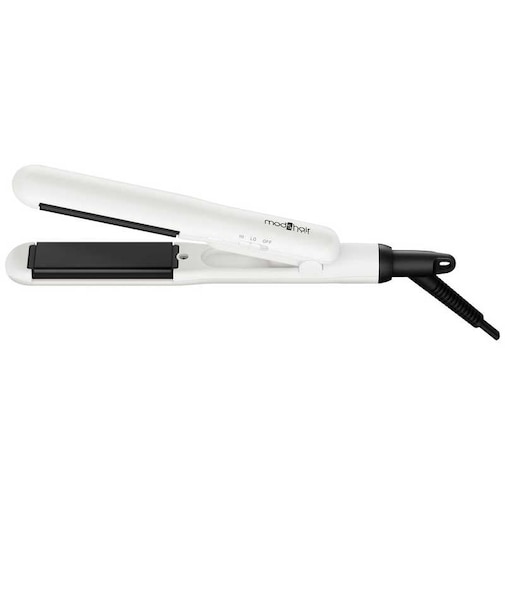モッズヘア　スタイリッシュ コンパクトストレートアイロン 24mm 160℃～200℃ 海外対応 交流(コード)式 ホワイト MHS2430W