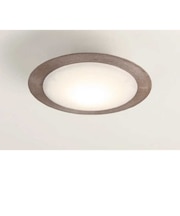 スワン電器 LED小型シーリングライト 電球色 ブラウン CE1005BR