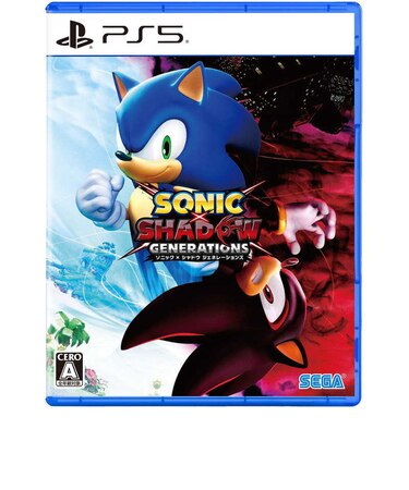 セガ　PS5ゲームソフト ソニック × シャドウ ジェネレーションズ ﾐﾃｲ<br>★こちらの商品は人気商品のため、色違い・仕様違い等含め「一家族１台限り」でのご協力をお願いしております。