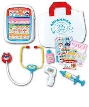 ジョイパレット　知育教育アンパンマン おしゃべりがいーっぱい電子カルテ アンパンマンDXおいしゃさんセット APDXｵｲｼｬｻﾝｾｯﾄ