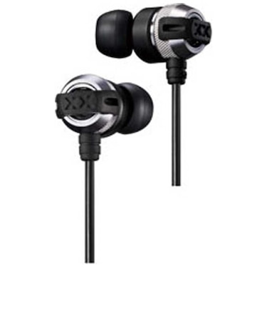 JVC　イヤホン カナル型 シルバー [φ3.5mm ミニプラグ] HAFX33XS