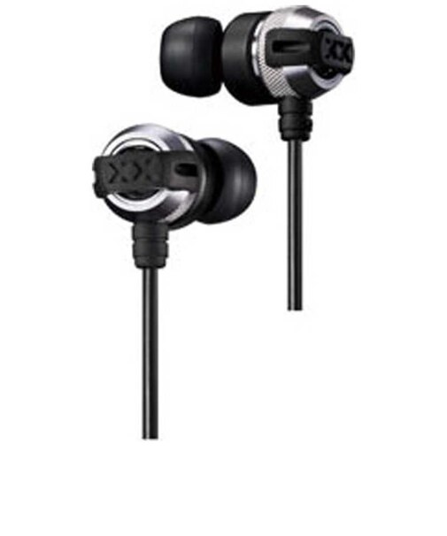 JVC　イヤホン カナル型 シルバー [φ3.5mm ミニプラグ] HAFX33XS