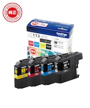 ブラザー　【純正】インクカートリッジ 4色パック LC1134PK