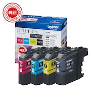 ブラザー　【純正】インクカートリッジ 4色パック LC1114PK
