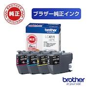ブラザー 純正プリンターインク 4色パック LC4114PK