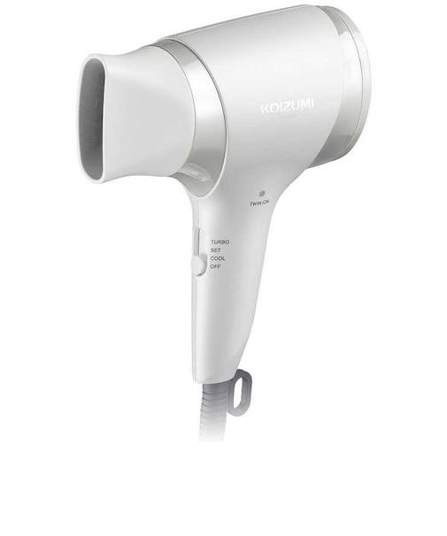 コイズミ　マイナスイオンヘアドライヤー 軽ジョーブ KHD9740W