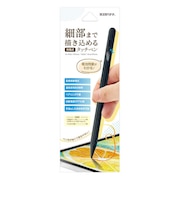 ラスタバナナ スマホ タブレット タッチペン スタイラスペン USB充電式 Type-C 自動電源OFF 手袋しても操作可能 静電式 イラスト ペンシル iPad ブラック RTP13BK