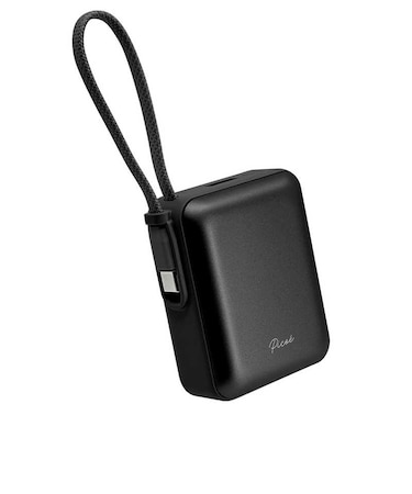 ラスタバナナ　10000mAh 超小型モバイルバッテリー A×1 C×1 Cケーブル×1 PD20W BK ［USB Power Delivery対応 / 2ポート］ ブラック RLI100C20W06BK