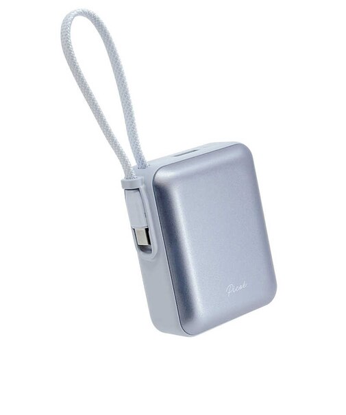 ラスタバナナ　10000mAh 超小型モバイルバッテリー A×1 C×1 Cケーブル×1 PD20W BL ［USB Power Delivery対応 / 2ポート］ ブルー RLI100C20W06BL