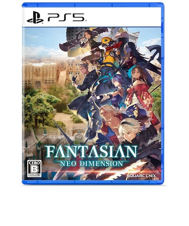スクウェア・エニックス　PS5ゲームソフト FANTASIAN Neo Dimension ﾌｧﾝﾀｼﾞｱﾝﾈｵﾃﾞｨﾒﾝｼｮﾝ<br>★こちらの商品は人気商品のため、色違い・仕様違い等含め「一家族１台限り」でのご協力をお願いしております。