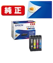 エプソン　純正プリンターインク メダマヤキ 4色パック MED4CL
