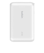 BELKIN　BoostCharge 20W ケーブル内蔵 モバイルバッテリー10000mAh　ホワイト BPB021FQWH