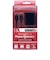 オズマ　PD対応USB-AC充電器 3A 18W+Type-C⇔Type-Cケーブル1.5m ブラック ACC18C150K