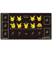 ポケモン　カードゲーム ラバープレイマット ピカチュウとかみなり ﾎﾟｹｶﾗﾊﾞｰPﾏｯﾄﾋﾟｶﾁｭｳﾄｶ