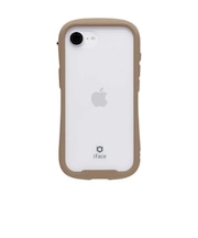 HAMEE　iPhone 16e iFace Reflection強化ガラスクリアケース iFace ベージュ IP16EIFACERFTBE