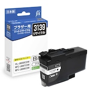 ジット ブラザー:LC3139BK 対応 リサイクルインクカートリッジ JIT-B3139B
