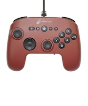 サイバーガジェット Switch2用ゲーミングコントローラー6B 有線タイプ レッド SW2GMコン6BユウセンRE