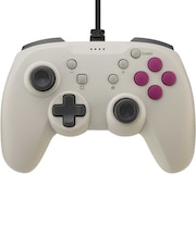 サイバーガジェット　Switch2用レトロスタイルゲームパッド4B有線タイプ レトログレー ［SWITCH2］ SW2ﾚﾄﾛｹﾞｰﾑﾊﾟｯﾄﾞ4BGY
