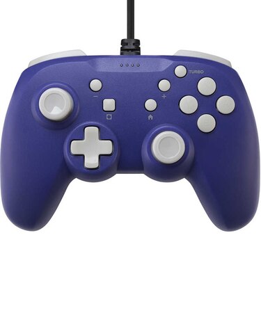 サイバーガジェット　Switch2用レトロスタイルゲームパッド4B有線タイプ レトロバイオレット ［SWITCH2］ SW2ﾚﾄﾛｹﾞｰﾑﾊﾟｯﾄﾞ4BVL<br>★こちらの商品は人気商品のため、色違い・仕様違い等含め「一家族１台限り」でのご協力をお願いしております。