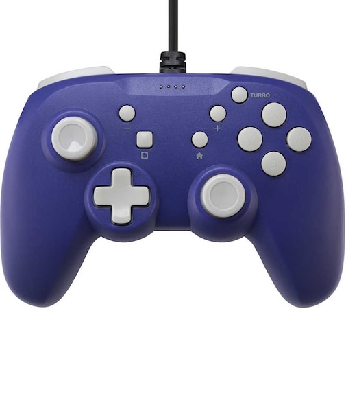 サイバーガジェット　Switch2用レトロスタイルゲームパッド4B有線タイプ レトロバイオレット ［SWITCH2］ SW2ﾚﾄﾛｹﾞｰﾑﾊﾟｯﾄﾞ4BVL<br>★こちらの商品は人気商品のため、色違い・仕様違い等含め「一家族１台限り」でのご協力をお願いしております。
