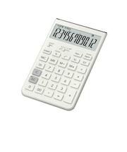 カシオ　デザイン電卓 ［12桁］ オフホワイト JT200TWEN