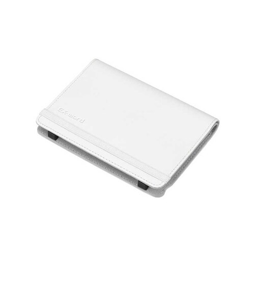 カシオ　EX-word XD-SAシリーズ用 電子辞書ケース ブックカバータイプケース ホワイト XDCC2605WE