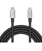 エレコム　PD対応 USB C-Lightningケーブル 準高耐久 2.0m グレー MPACLPS20GY