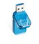 エレコム　USBメモリー USB3.1(Gen1)対応 フリップキャップ式 128GB ブルー MFFCU3128GBU