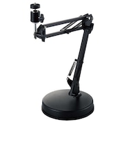 エレコム　WEBカメラ用フレキシブルアーム型スタンド GoPro用アダプタ付属 ブラック UCAMDSZARMBK