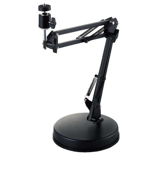 エレコム　WEBカメラ用フレキシブルアーム型スタンド GoPro用アダプタ付属 ブラック UCAMDSZARMBK