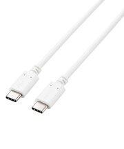エレコム Type-Cケーブル ホワイト 2m U2CCC5PC20NWH