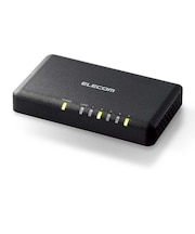 エレコム　Giga対応スイッチングハブ/5ポート/プラスチック筐体/小型/ブラック EHCG05PA2SB