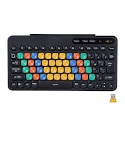エレコム　キーボード KEY PALETTO (Chrome/Windows11対応) ［ワイヤレス /USB］ ブラック TKFS10DMKBK