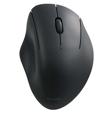 エレコム　マウス SHELLPHA Mサイズ 抗菌 [BlueLED /無線 /3ボタン /Bluetooth・USB] ブラック MSH10MBSKBK