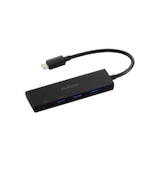 エレコム　USBHUB USB-C 5Gpbs USB-A×3 Type-C-×1 PD100W対応 バスパワー 4ポート U3HCH040PBK