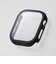 エレコム　アップルウォッチ カバー ［46mm］ フルカバー ケース セラミックコート ゴリラガラス ブラック AW24AFCGOCBK