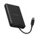 エレコム　モバイルバッテリー リチウムイオン電池 5000mAh 12W USB-C USB-Cケーブル一体 ブラック DEC625000BK
